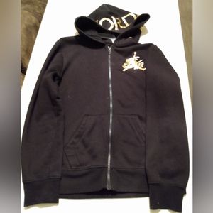 Boy's Air Jordan Zip-Up Jacket with Hood Size: L, Great Condition!